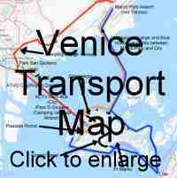 Venice Transport Map